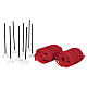 Ski Racing Net set 10 pezzi accessorio Lemax Vail Village 9 x 100 x 5 cm - 44788 s1