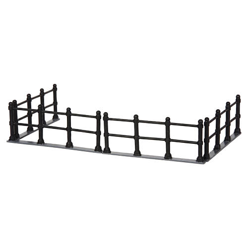 Canal Fence ensemble 4 pièces accessoire Lemax Caddington Village 3x36x1 cm - 44789 1