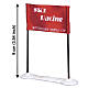 Ski Racing Flag 3-teiliges Set Skirennflaggen Lemax Vail Village 9x20x1 cm - 44805 s2