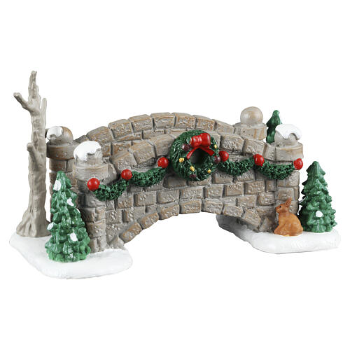 Christmas Footbridge - Puente navideño accesorio Lemax 5x9x4 cm - 54467 1