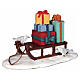 Sled With Presents Schlitten mit Geschenken Lemax Caddington Village 5x8x4 cm - 54937 s1