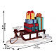 Sled With Presents Schlitten mit Geschenken Lemax Caddington Village 5x8x4 cm - 54937 s2