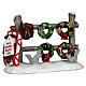 Christmas Wreaths 4 Sale Lemax accessory, 2.4x3.3x1.5 in - 54942 s1