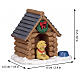 Log Cabin Dog House accessorio Lemax Vail Village 5x6x5 cm - 54943 s2