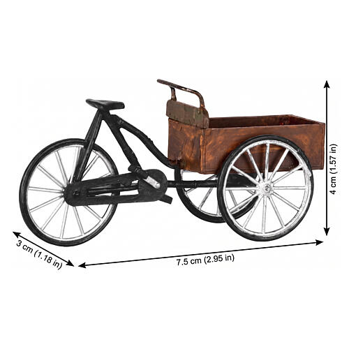 Carry Bike accessorio Lemax Caddington Village 4x7x3 cm - 64068 2