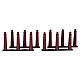Amsterdammertje conjunto 4 peças acessório Lemax 3x22x1 cm - 64069 s1