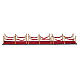 Red Carpet 7-teiliges Zubehör-Set Lemax Caddington Village 3x57x1 cm - 64070 s1