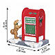 Santa's Mailbox Lemax accessory 6x6x4 cm - 64073 s2