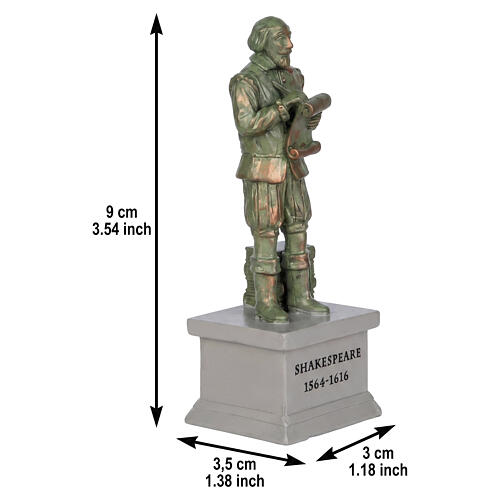 Park Statue – Shakespeare accessorio Lemax 9x3x3 cm - 64075 2