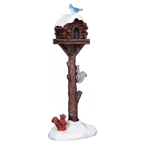 Rustic Birdhouse Raid - Casita para pájaros rústica accesorio Lemax Vail Village 11x4x3 cm - 64086 1