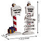 North Pole Signs 2-teiliges Schilder-Set Lemax Santa's Wonderland 7x7x3 cm - 64455 s2