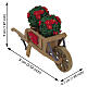 Wheelbarrow With Poinsettias accessorio Lemax 5x9x5 cm - 64479 s2