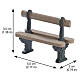 Double Seated Bench conjunto 2 peças acessório Lemax 4x5x2 cm - 74235 s2