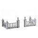 Plaza Fence set 4 pièces accessoire Lemax 8x36x2 cm - 74237 s1