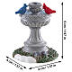 Bird Fountain accessorio Lemax Caddington Village 5x4x4 cm - 84385 s2