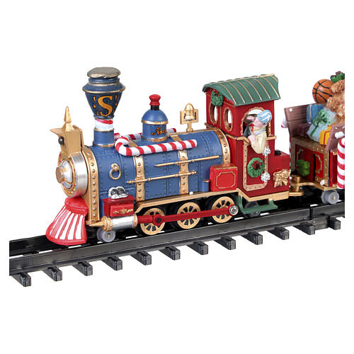 The Starlight Express scena animata treno Lemax 12x113x65 cm - 04232 4