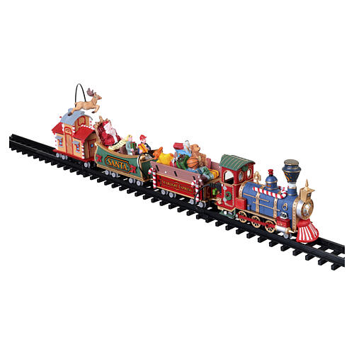 The Starlight Express scena animata treno Lemax 12x113x65 cm - 04232 7