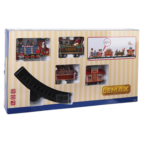 The Starlight Express scena animata treno Lemax 12x113x65 cm - 04232 12
