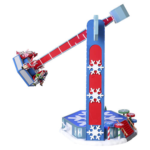 The Spinning Snowflake animierte Szene Lemax Carnival 38x21x21 cm - 04737 7