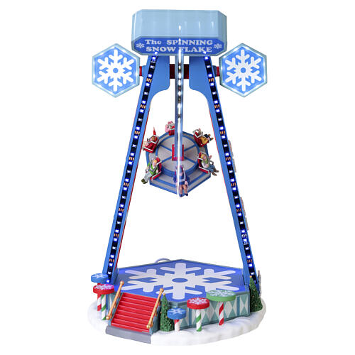 The Spinning Snowflake scena animata Lemax Carnival 38x21x21 cm - 04737 4