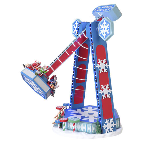 The Spinning Snowflake scena animata Lemax Carnival 38x21x21 cm - 04737 5