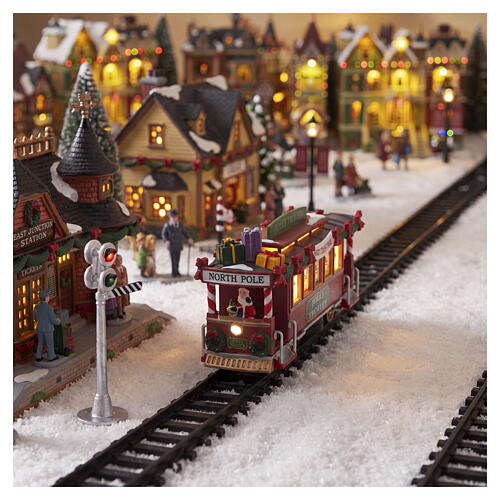 Jolly Trolley animierte Szene Lemax Caddington Village 8x16x5 cm - 04738 2