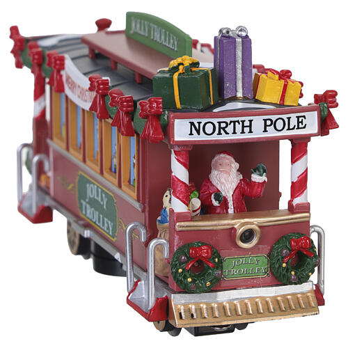 Jolly Trolley animierte Szene Lemax Caddington Village 8x16x5 cm - 04738 5