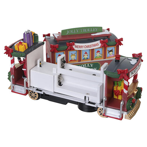 Jolly Trolley animierte Szene Lemax Caddington Village 8x16x5 cm - 04738 15