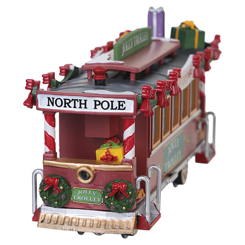 Jolly Trolley scena animata Lemax Caddington Village 8x16x5 cm - 04738 7