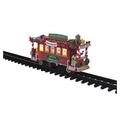 Jolly Trolley scena animata Lemax Caddington Village 8x16x5 cm - 04738 8