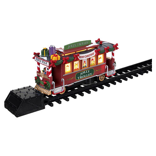 Jolly Trolley scena animata Lemax Caddington Village 8x16x5 cm - 04738 10