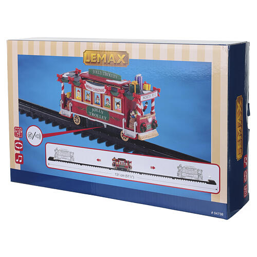 Jolly Trolley scena animata Lemax Caddington Village 8x16x5 cm - 04738 14