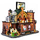 Yulesteiner Brewery animated scene Lemax Caddington Village 27x30x18 cm - 05073 s4