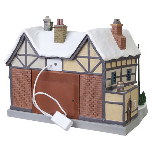 The Bell & Thistle Tavern scena animata Lemax Caddington Village 22x24x19 cm - 05682 7