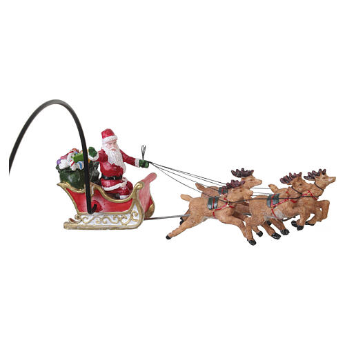 Look There Is Santa ! animierte Szene Lemax 33x27x25 cm - 14429 4