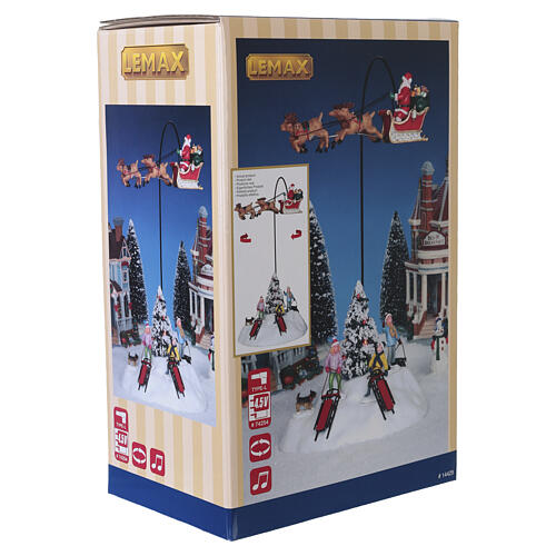 Look There Is Santa ! animierte Szene Lemax 33x27x25 cm - 14429 9