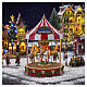 Christmas Cheer Carousel animierte Szene Lemax Caddington Village 26x16x16 cm - 14821 s2