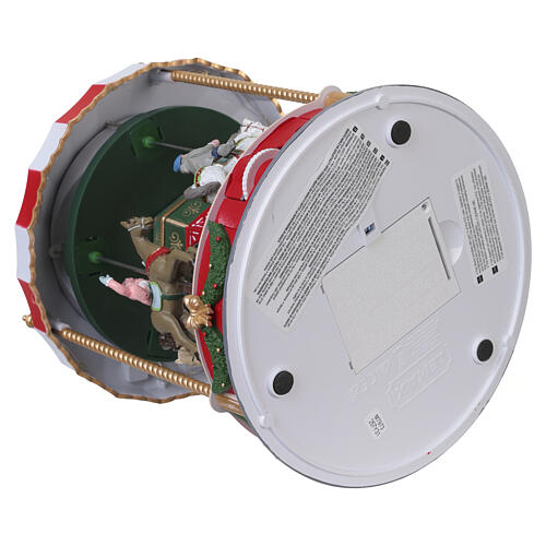 Christmas Cheer Carousel scena animata Lemax Caddington Village 26x16x16 cm - 14821 9