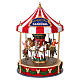 Christmas Cheer Carousel scena animata Lemax Caddington Village 26x16x16 cm - 14821 s1
