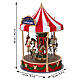 Christmas Cheer Carousel scena animata Lemax Caddington Village 26x16x16 cm - 14821 s3