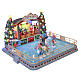 Christmas Grove Skating Rink animierte Szene Lemax Caddington Village 21x33x31 cm - 14870 s5