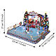 Christmas Grove Skating Rink animated scene Lemax Caddington Village 21x33x31 cm - 14870 s3