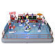 Outdoor Skating Rink animierte Szene Lemax Vail Village 14x31x28 cm - 14871 s1