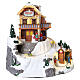 Winterhaus Resort scena animata Lemax Vail Village 34x31x27 cm - 15735 s1