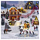 Winterhaus Resort scena animata Lemax Vail Village 34x31x27 cm - 15735 s2