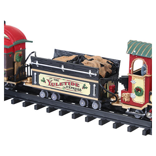 Yuletide Express 16-teiliges Set animierte Szene mit Zug Lemax 9x113x65 cm - 24472 5