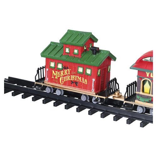 Yuletide Express 16-teiliges Set animierte Szene mit Zug Lemax 9x113x65 cm - 24472 9