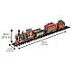 Yuletide Express set 16 pezzi scena animata treno Lemax 9x113x65 cm - 24472 s3