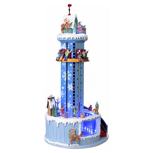 Santa's Freeze Zone animierte Szene Lemax Carnival 44x22x21 cm – 24958 5