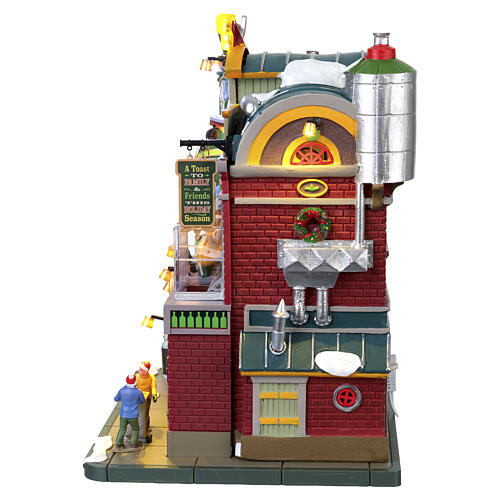 Christmas Cheer Bottling Company animierte Szene Lemax Caddington Village 27x22x18 cm - 25858 4